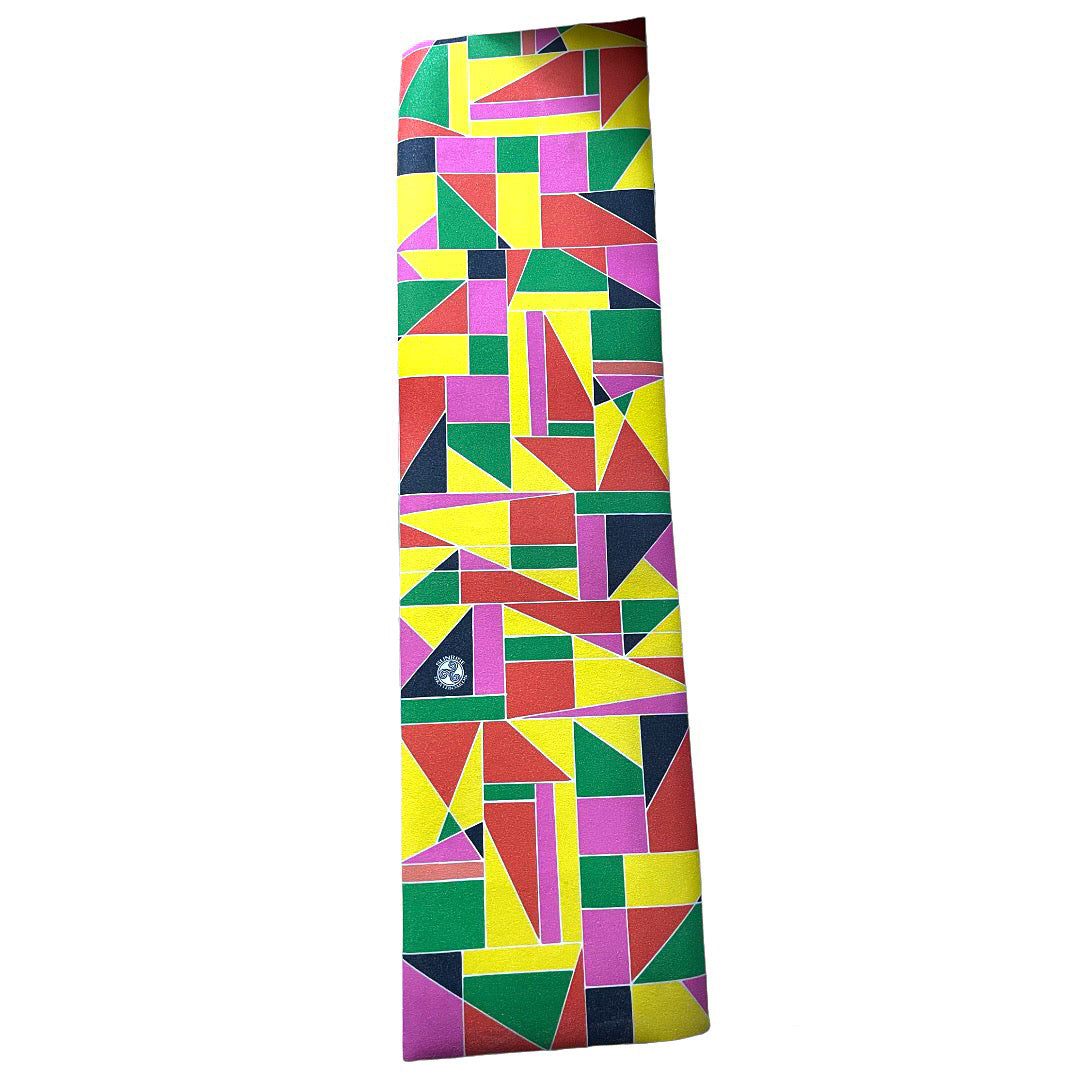 LIJA SKATE SUNRISE SKATEBOARD - MOSAIC FLUOR