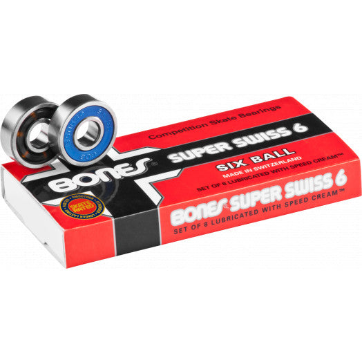 RODAMIENTOS - BONES - SUPER SWISS 6 BALLS