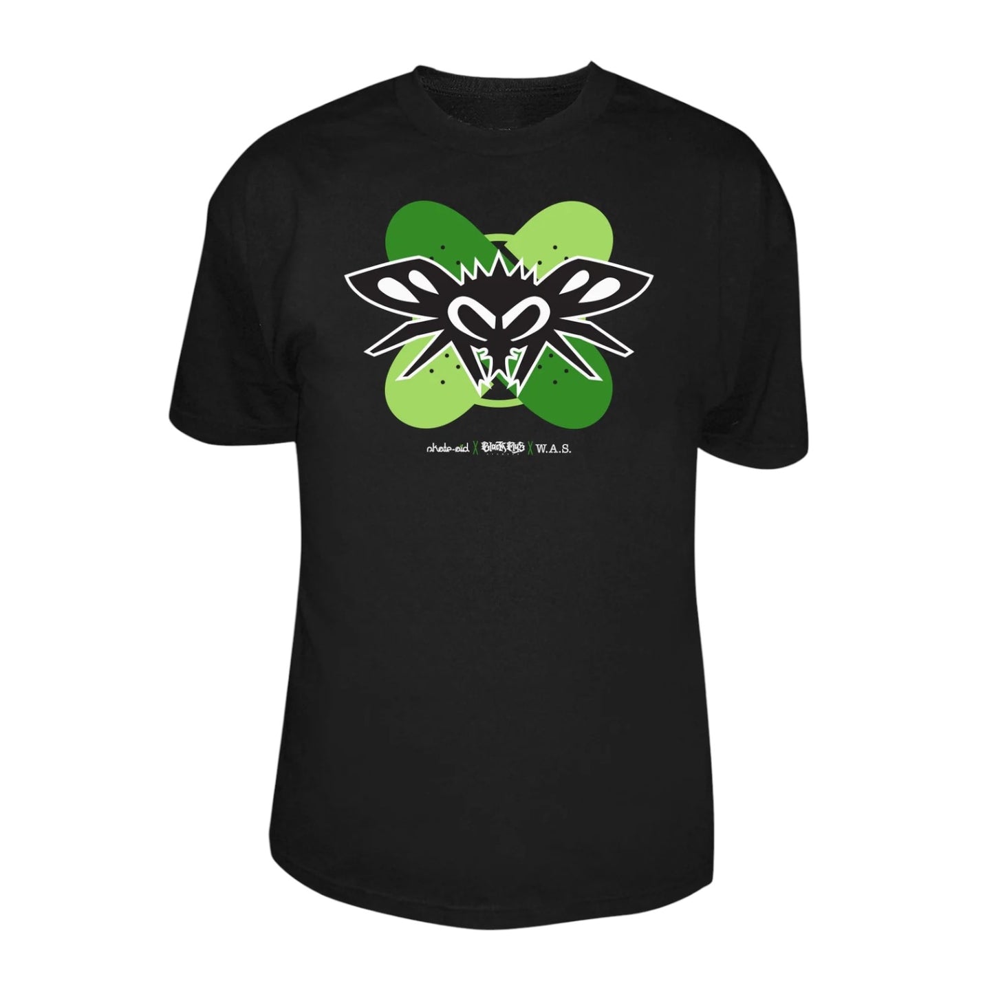 POLERA BLACK FLYS - SKATE AID COLLAB