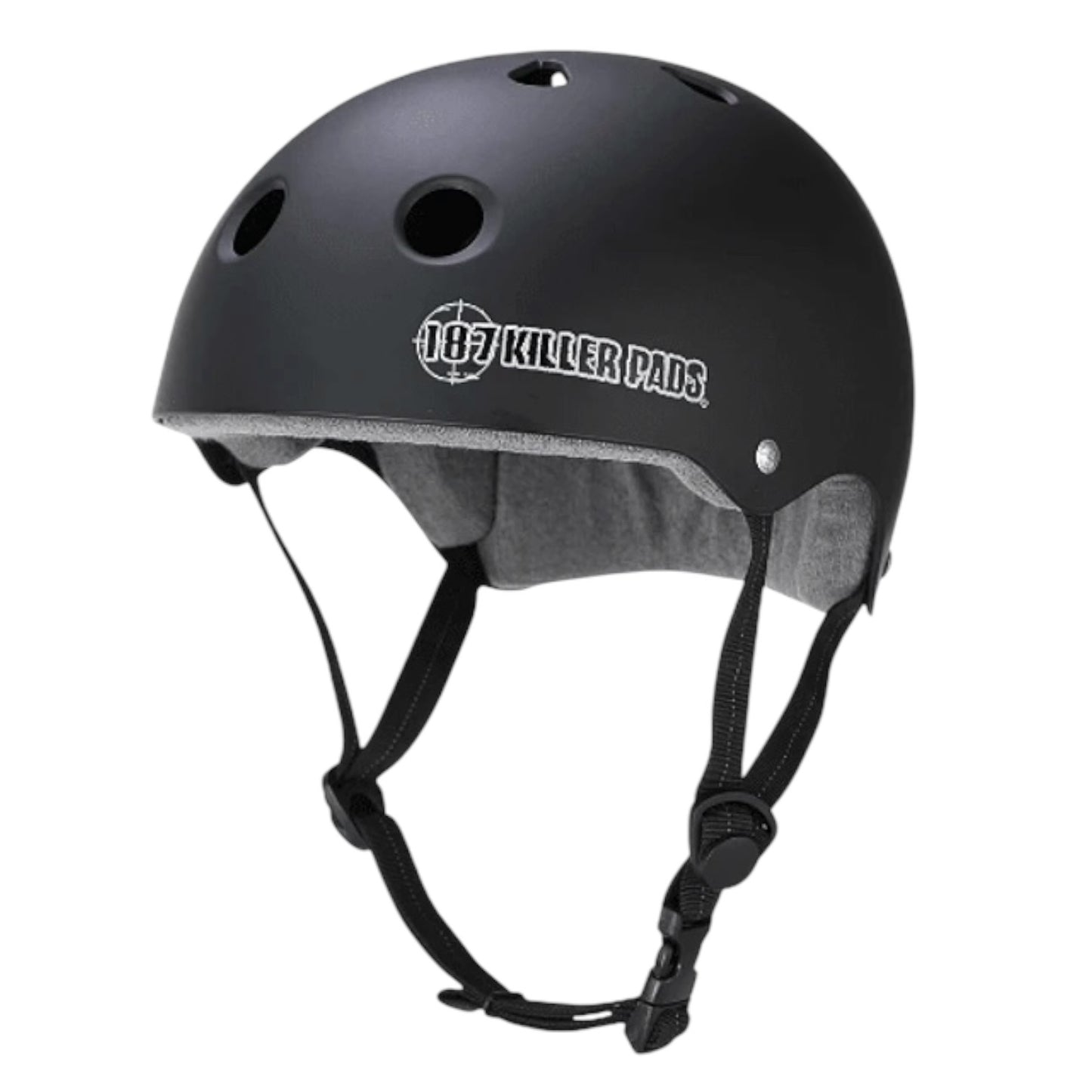 187 KILLER PADS - CASCO PRO SKATE HELMET MATTE BLACK