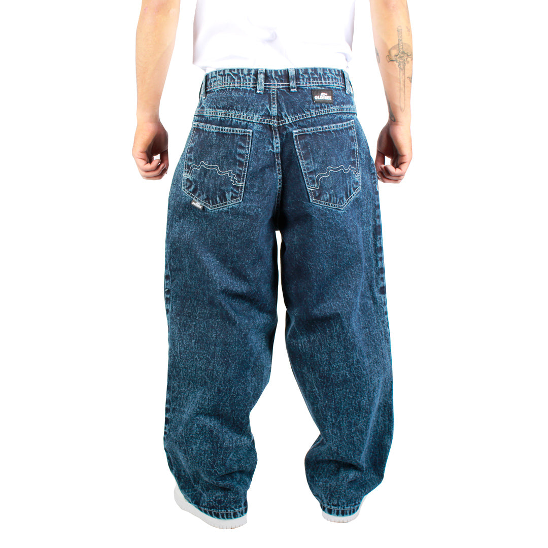 PANTALÓN OLD TREE - EXTRA BAGGY AZUL WASH