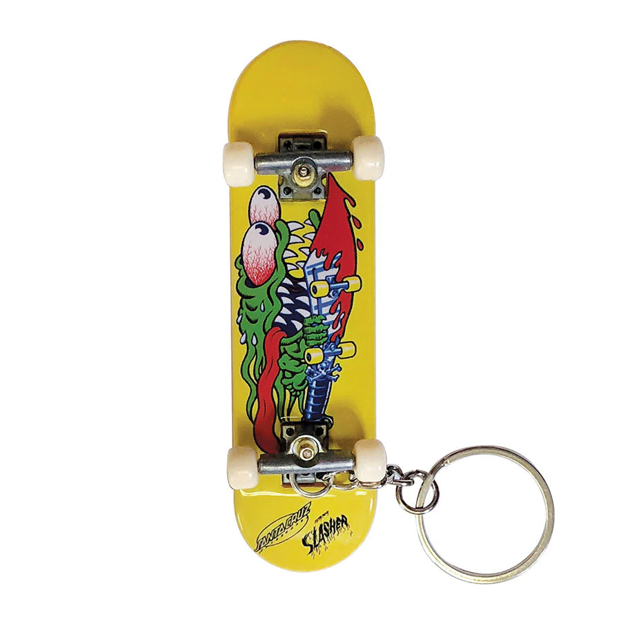 LLAVERO SANTA CRUZ - SLASHER FINGER BOARD YELLOW