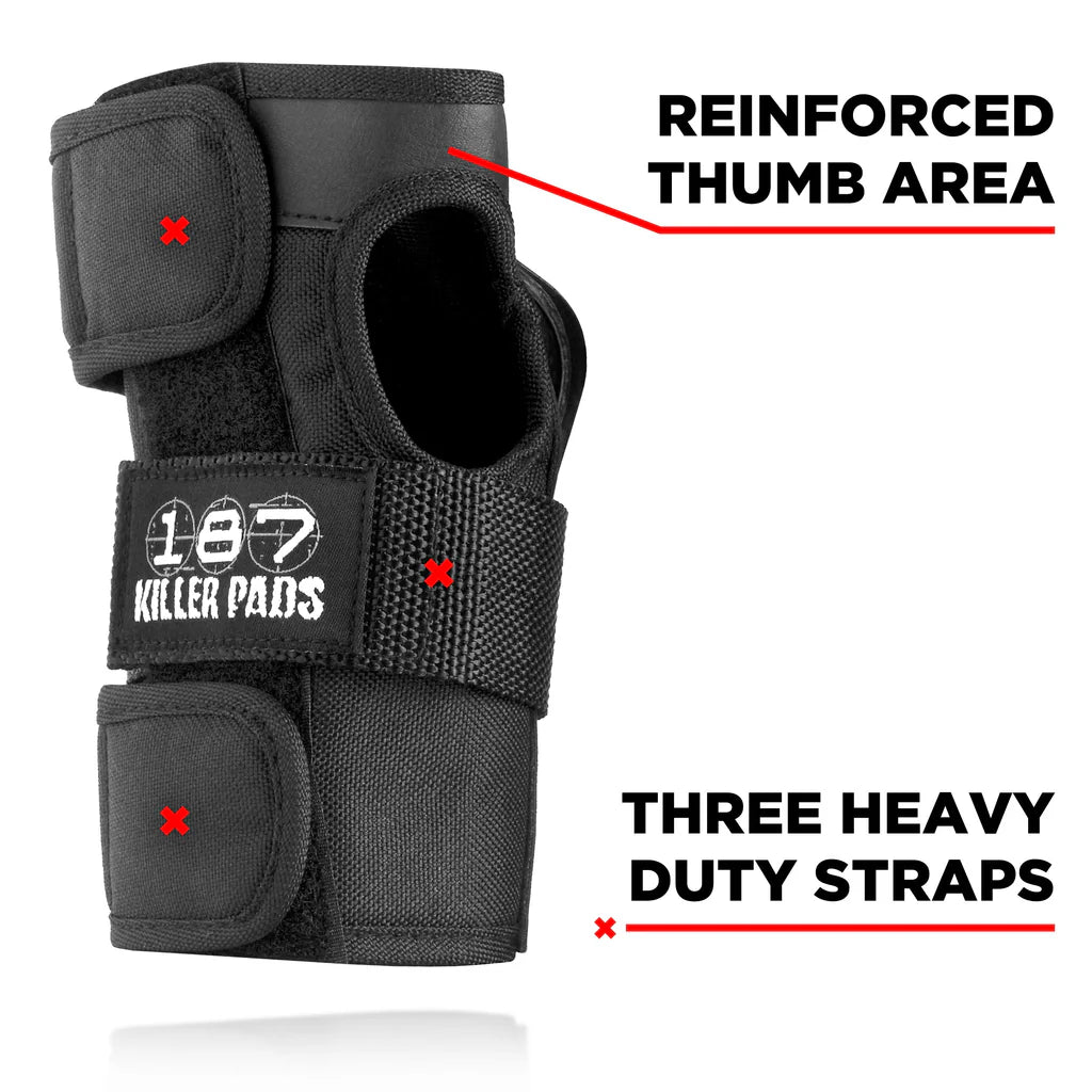 MUÑEQUERA - 187 KILLER PADS - BLACK