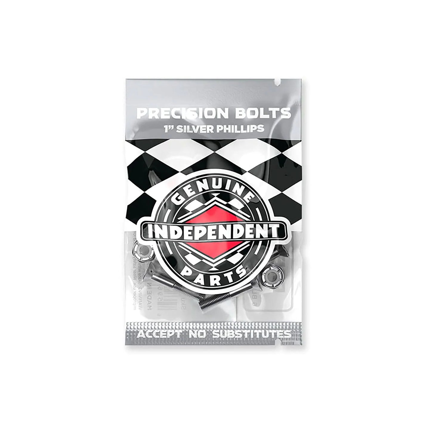 PERNOS SKATE - INDEPENDENT - PRECISION BOLTS 1"