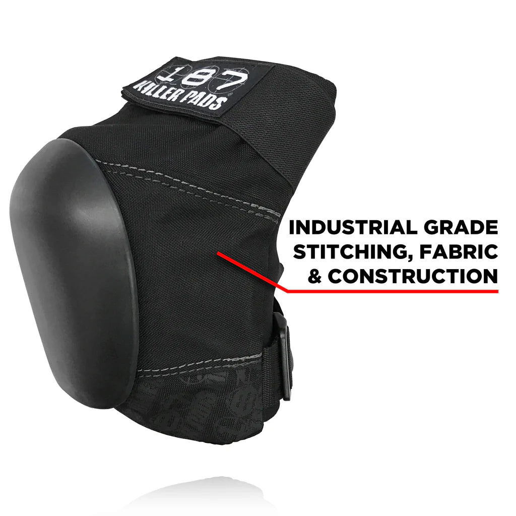 187 KILLER PADS - PRO KNEE PADS BLACK