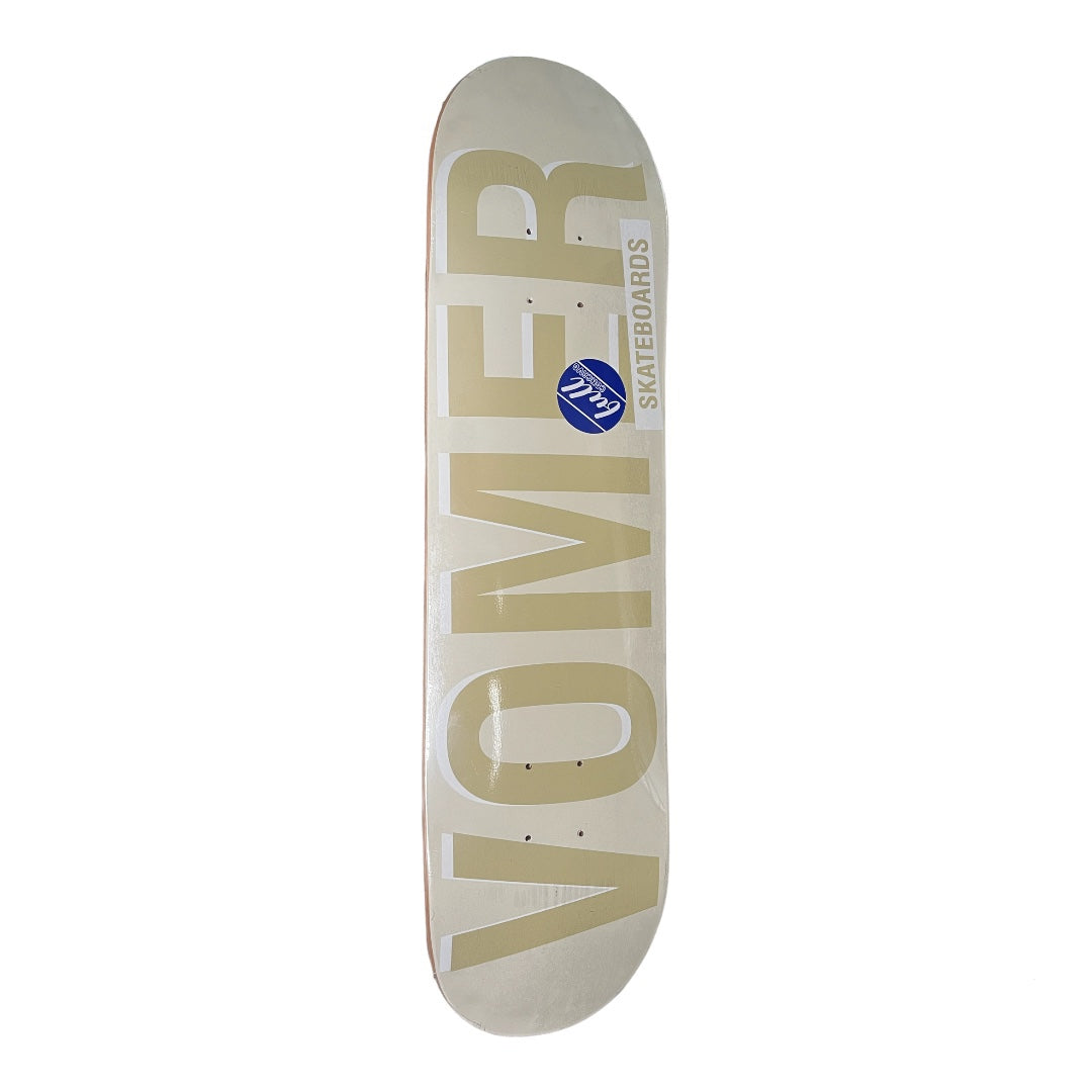 VOMER SKATE CO - CREAM 7.75 X 31.25"