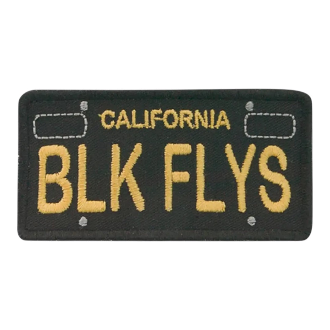 PARCHE BLACK FLYS - CALI PLATE