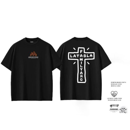 POLERA FAMILYARG - CRUZ FAMILYARG + LATABLA