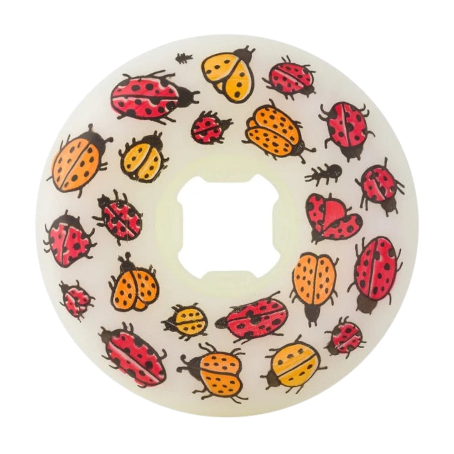 RUEDAS OJ - BOSERIO LADYBUGS ORIGAL WHITE 58MM 99A