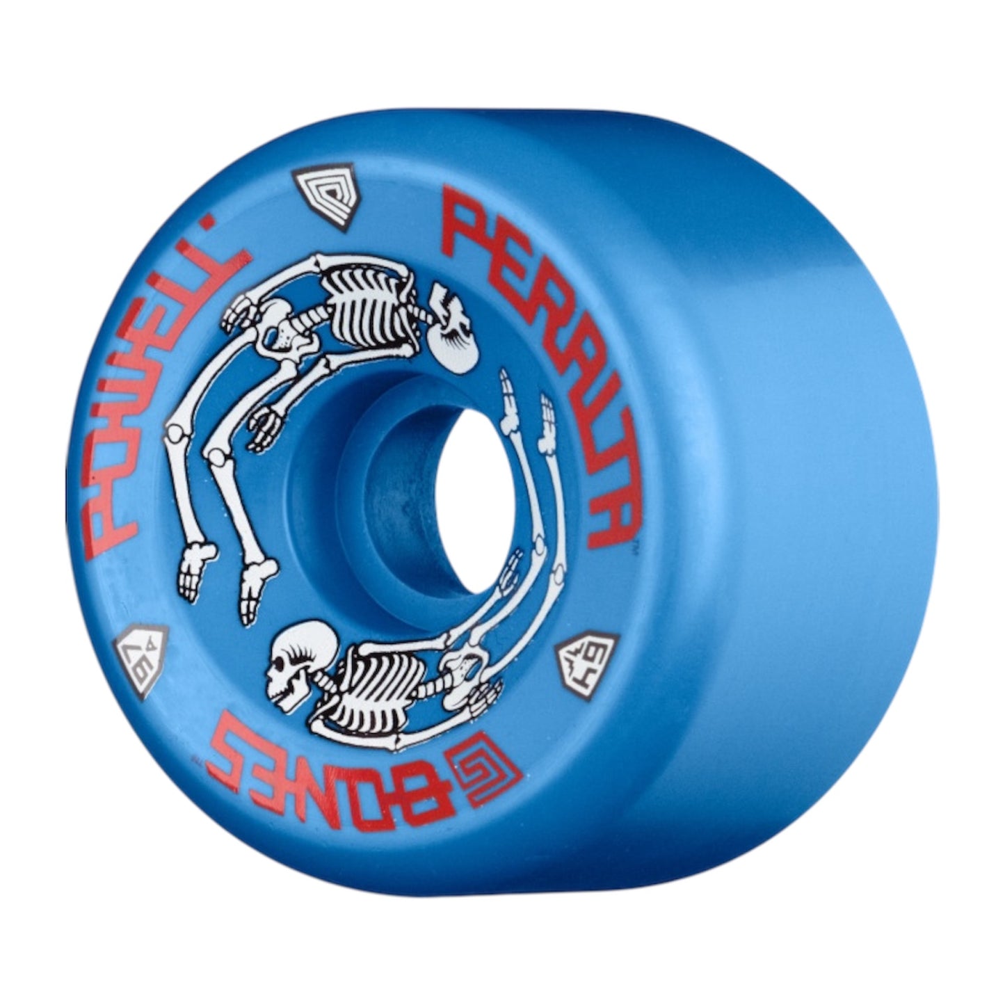 RUEDAS POWELL PERALTA - GBONES BLUE 64MM 97A