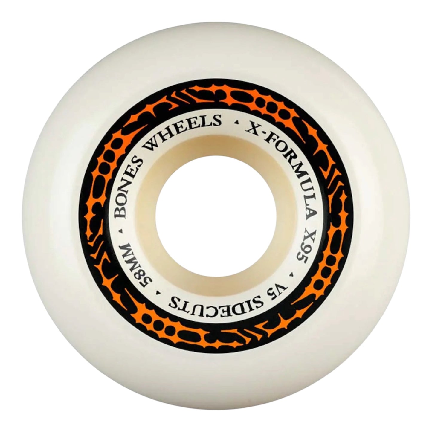RUEDAS BONES - X-FÓRMULA V5 SIDECUT 58MM 95A
