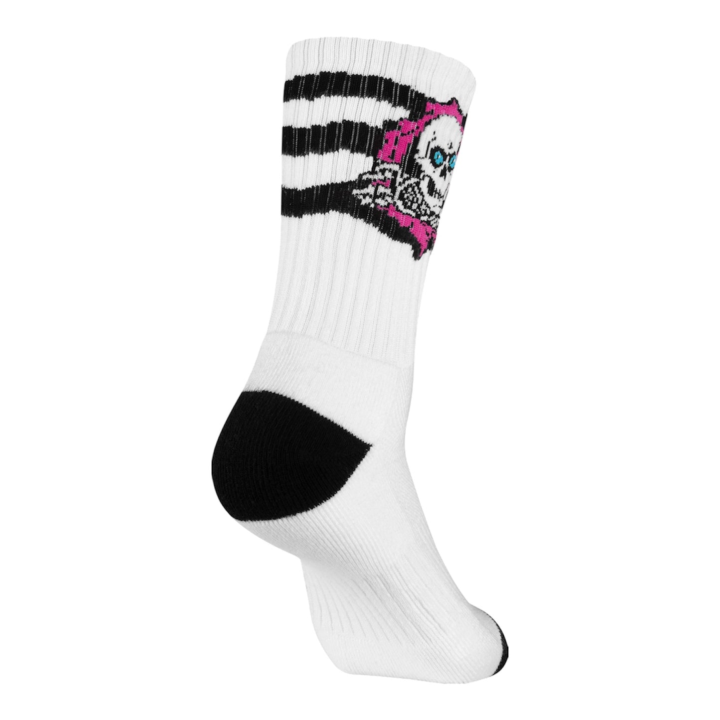 CALCETINES - POWELL PERALTA RIPPER RIP WHITE/PINK