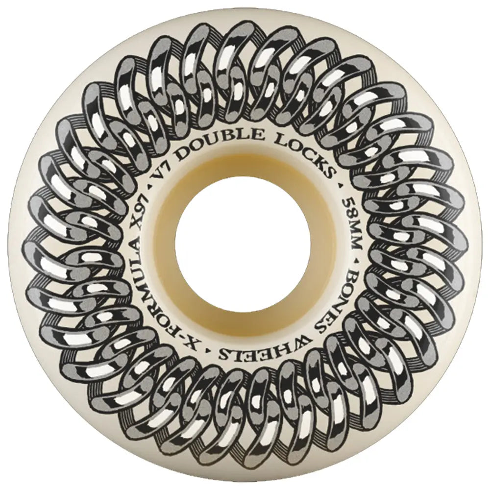 RUEDAS BONES - X FORMULA DOUBLE LOCK 58MM 97A