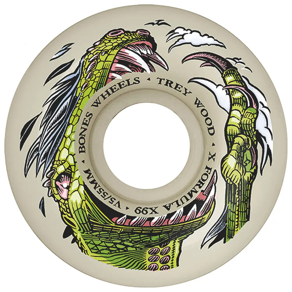 RUEDAS BONES - X FORMULA WOOD DINO SORTAS 55MM 99A