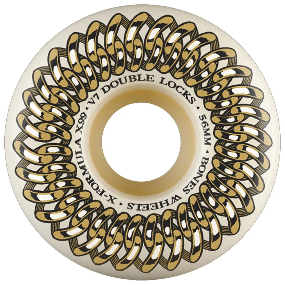 RUEDAS BONES - X FORMULA DOUBLE LOCK 56MM 99A