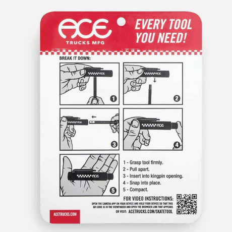 LLAVE T - COMPACT SKATE TOOL ACE