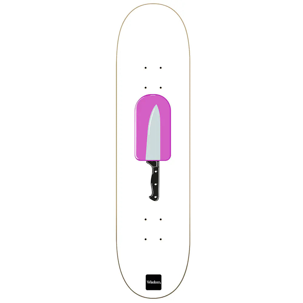 TABLA WISDOM - KNIFE CREAM 8.125" ROSA