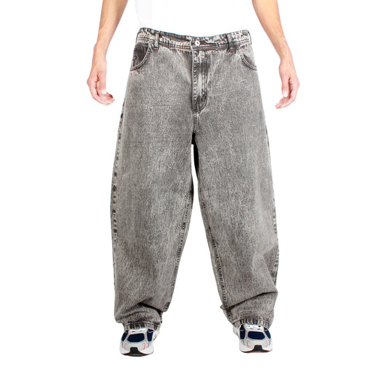 JEANS OLD TREE - EXTRA BAGGY GRIS ACID WASH