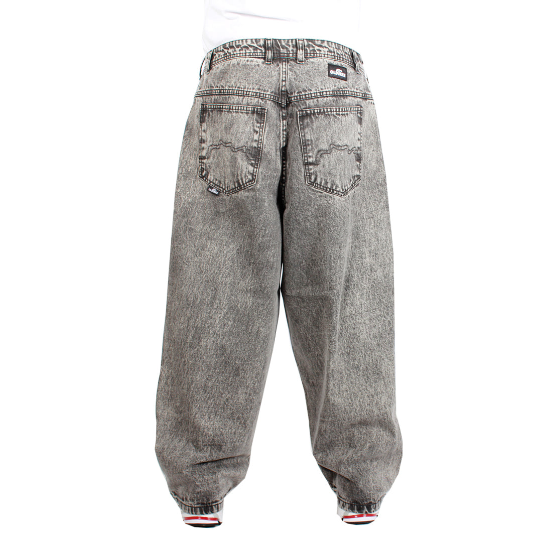 JEANS OLD TREE - EXTRA BAGGY GRIS ACID WASH