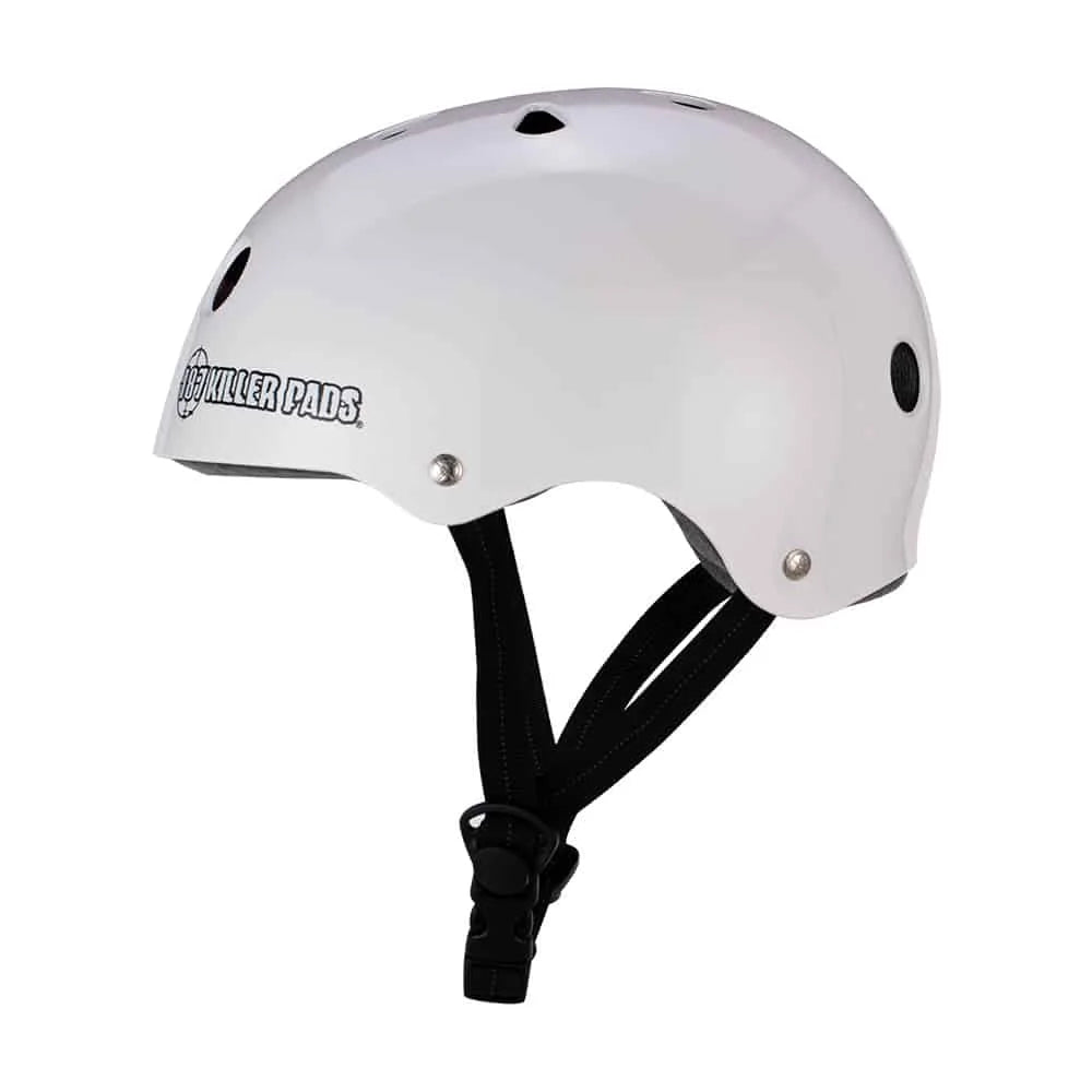 187 KILLER PADS - CASCO PRO SKATE WHITE