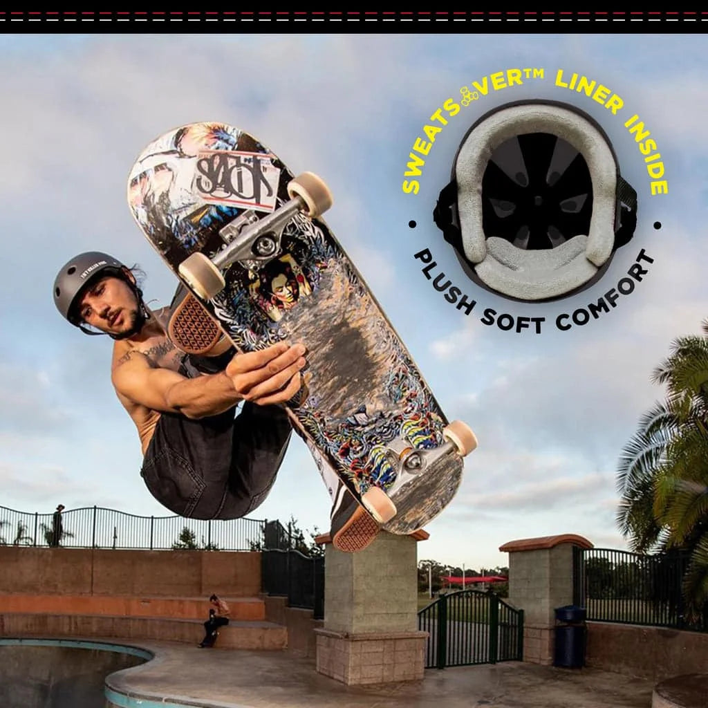 187 KILLER PADS - CASCO PRO SKATE HELMET MATTE CHARCOAL