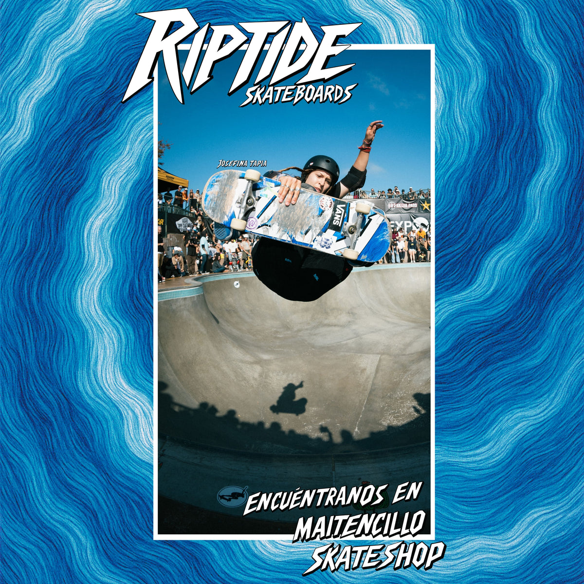 TABLA RIPTIDE - CORRIENTES DEL MAR 8.25" x 32"