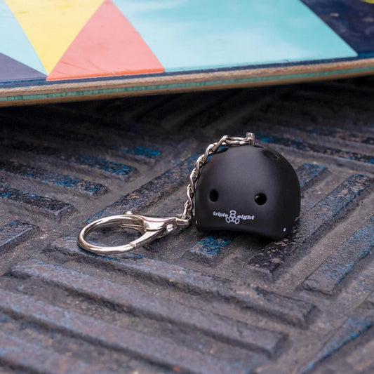 TRIPLE 8 - LLAVERO MINI HELMET BLACK