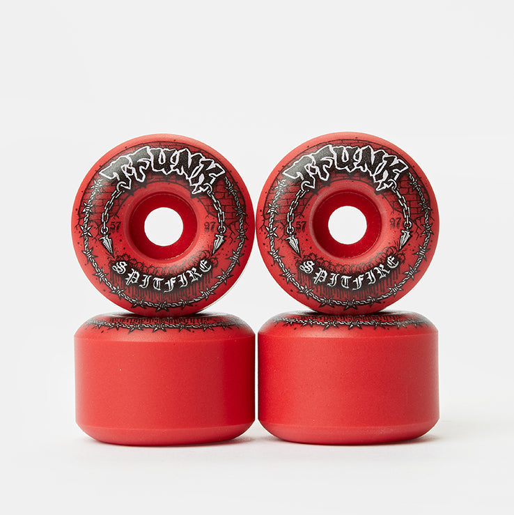 RUEDAS SPITFIRE - RADIAL FULL T-FUNK F4 RED 57MM 97A