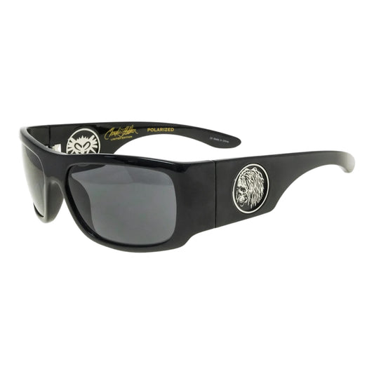 ANTEOJOS BLACK FLYS - RACER FLY CHRISTIAN FLETCHER MODEL - SHINY BLACK POLARIZED
