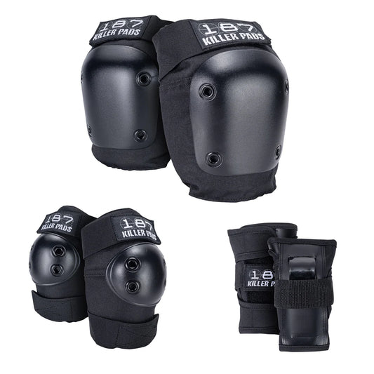 187 KILLER PADS - SIX PACK PAD SET - BLACK