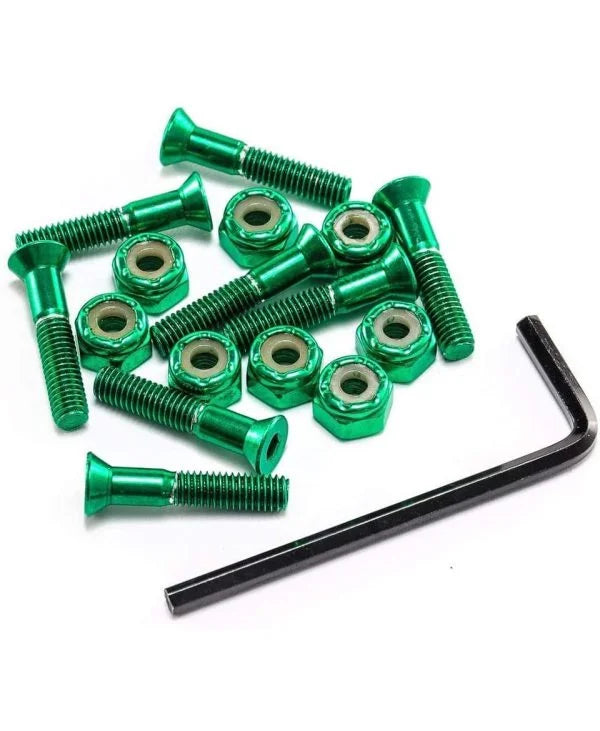 PERNOS SKATE - BLANK - COLORES 1" ALLEN