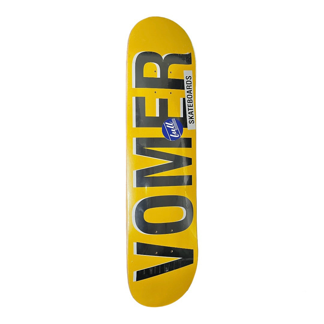 VOMER SKATE CO - YELLOW 7.5 X 31.125"