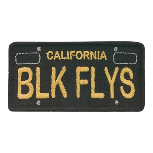 PARCHE BLACK FLYS - CALI PLATE