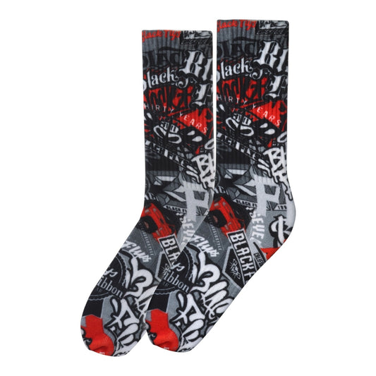 CALCETINES BLACK FLYS - 30TH ANNIVERSARY SUBLIMATED
