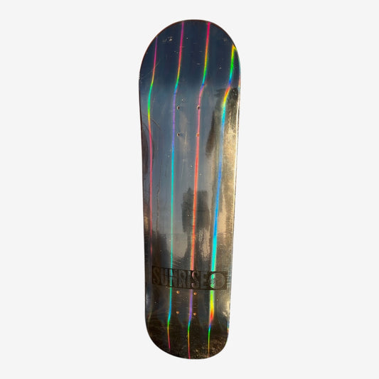 TABLA SUNRISE SKATEBOARDS - BLACK FOIL 8.5 X 32"