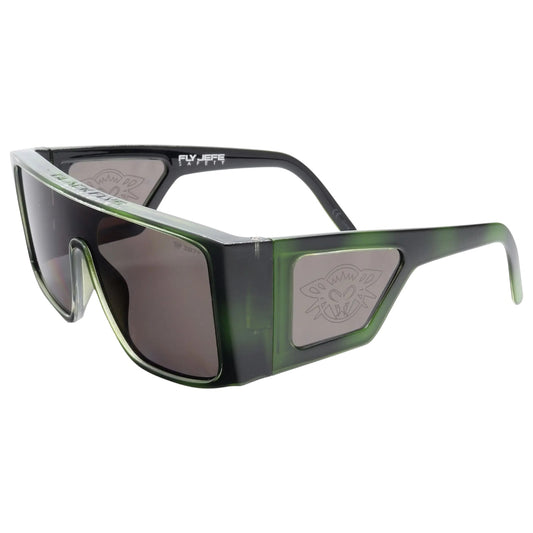 ANTEOJOS BLACK FLYS - FLY JEFE Z87 + SAFETY GLASS (GREEN TORTOIS)