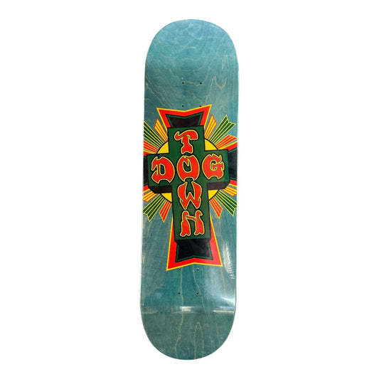 TABLA DOGTOWN - STREET RASTA CROOS LOGO 8.75"