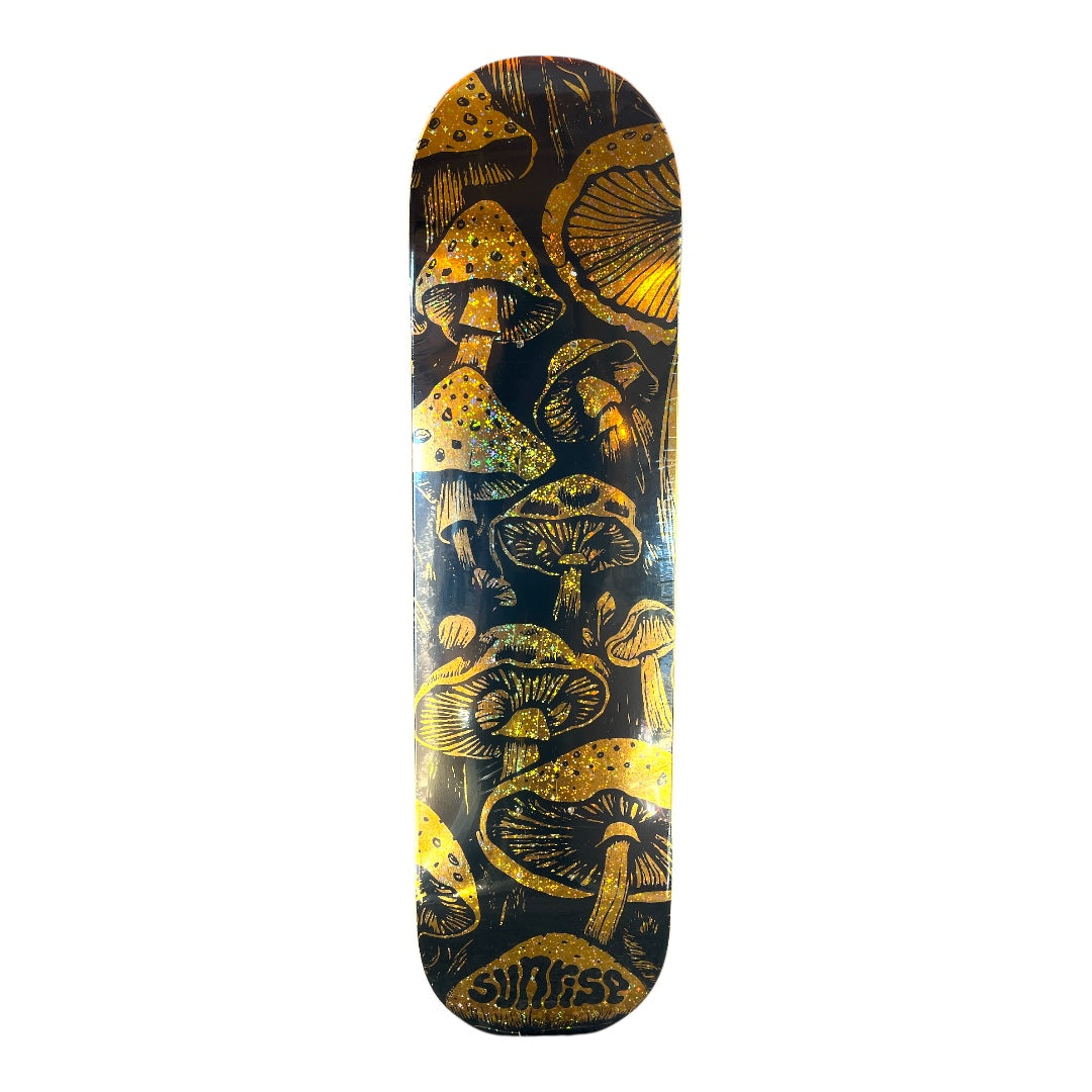 TABLA SUNRISE SKATEBOARDS - HONGOS GREEN STAR FOIL 8.25 X 32"