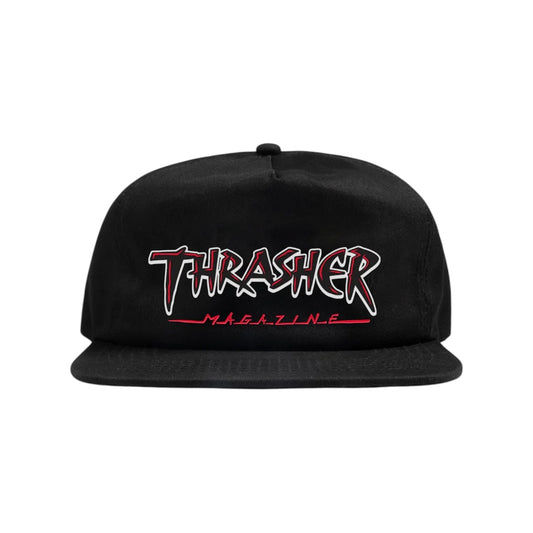 Snapback Thrasher - Slash Black