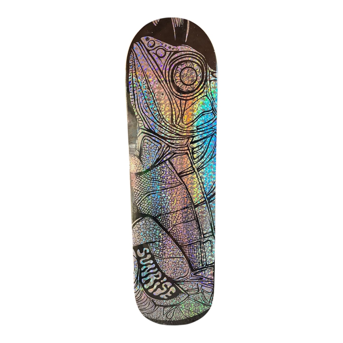 TABLA SUNRISE - GEKO FOIL METALIC SILVER 8.375 X 32"