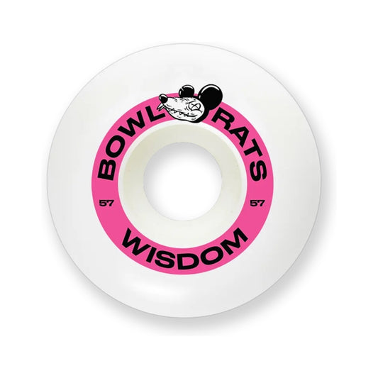 RUEDAS WISDOM - BOWL RATS FUCSIA 57MM 97A
