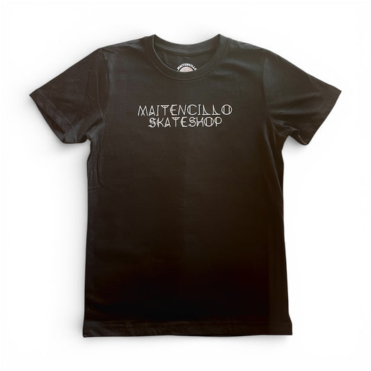 POLERA MAITENCILLO SKATESHOP DIY BLACK - INFANTIL
