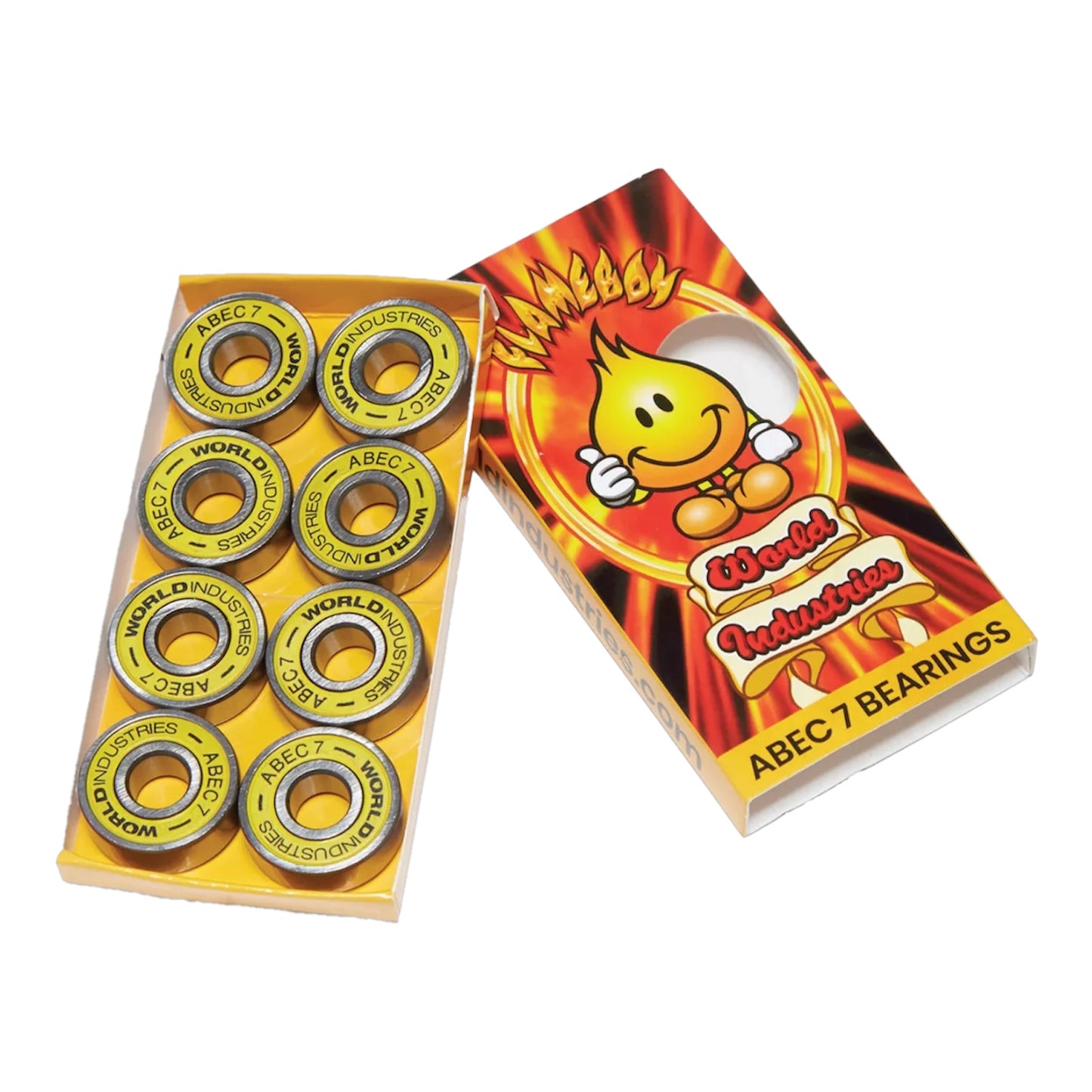 RODAMIENTOS WORLD INDUSTRIES FLAMEBOY ABEC 7
