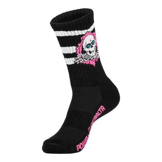 CALCETINES POWELL PERALTA - RIPPER RIP BLACK/PINK