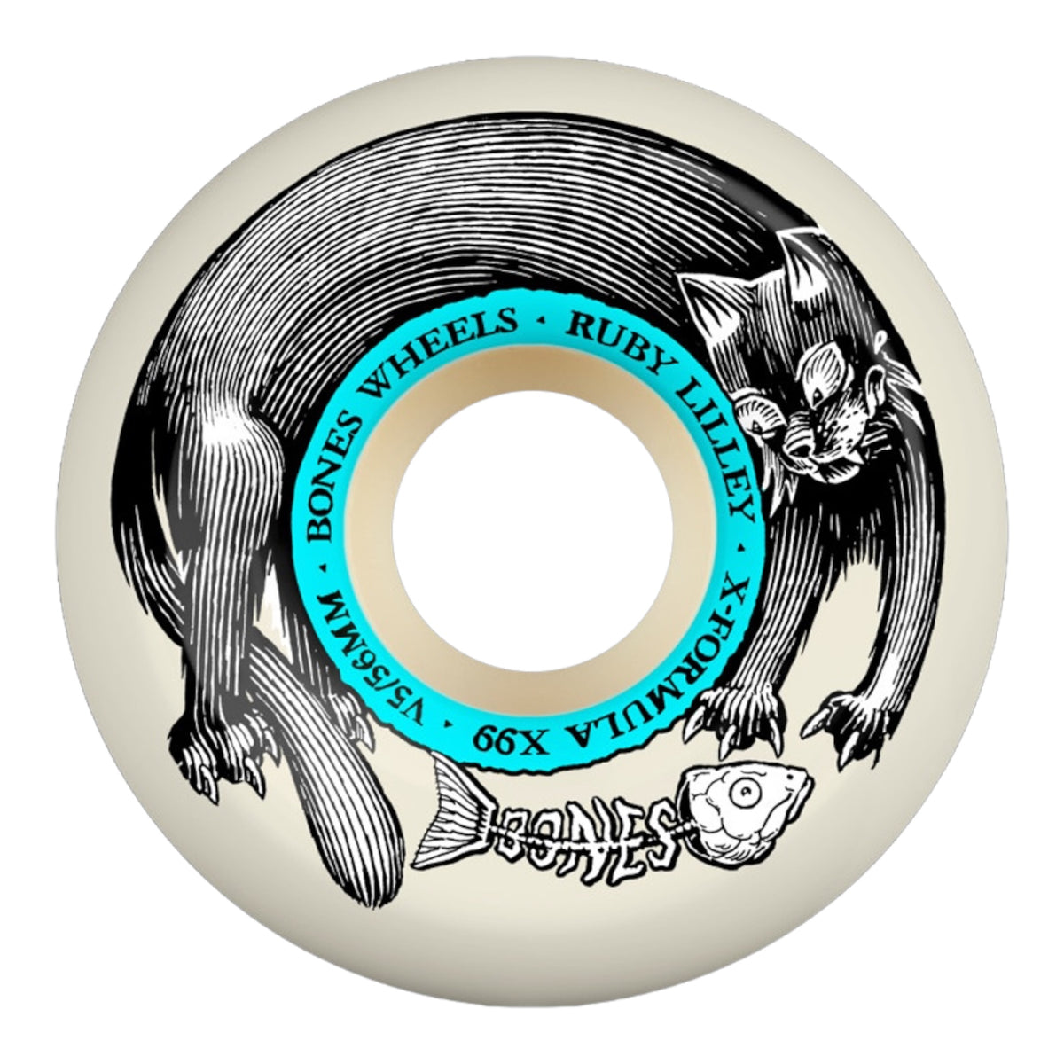 RUEDAS BONES - X-FORMULA LILLEY BLACK CAT 56MM 99A