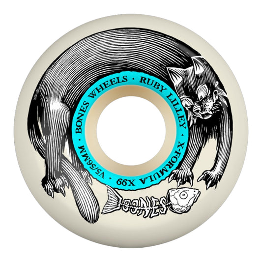 RUEDAS BONES - X-FORMULA LILLEY BLACK CAT 56MM 99A