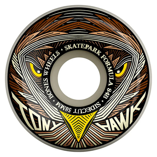 RUEDAS BONES - PRO SPF HAWK NIGHT HAWK 58MM 84B