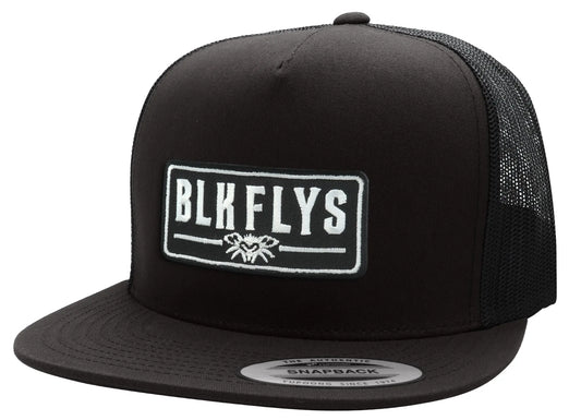 SNAPBACK BLACK FLYS - BLK FLYS PATCH