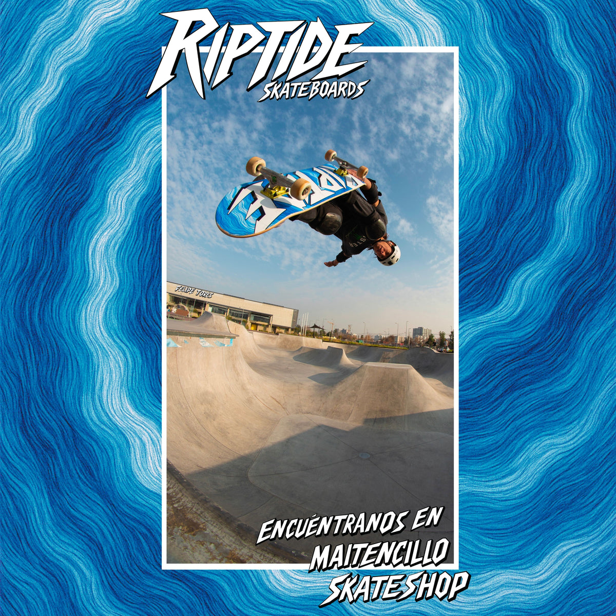 TABLA RIPTIDE - CORRIENTES DEL MAR 8.25" x 32"