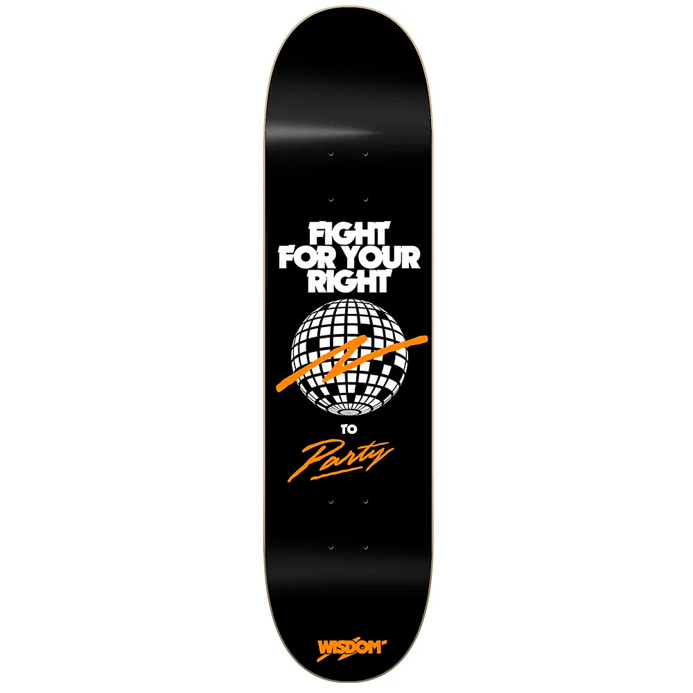 TABLA WISDOM - PARTY 8.38" NARANJA